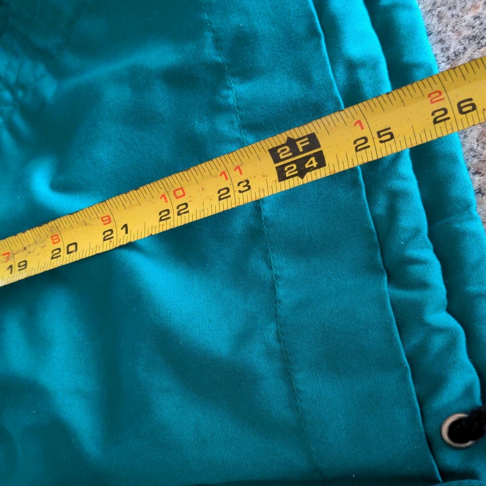 Vintage Mulberry Street Women's Turquoise Jacket Size S - Picture 9 of 10